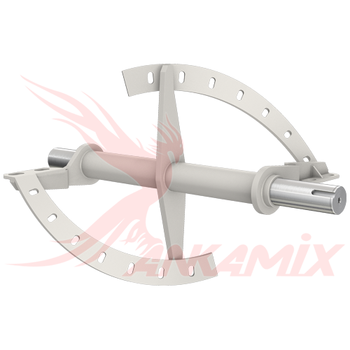 101-S05/05-01 Вал бетоносмесителя для SEMIX SS 750/500