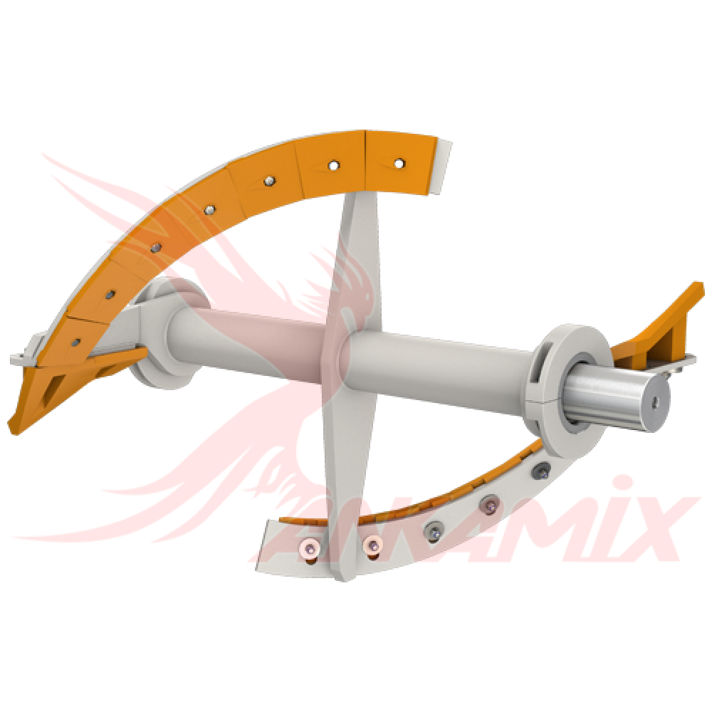 101-S05/05-06 Скребок боковой правый с крепежом