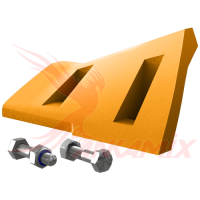 101-S05/05-06 Скребок боковой правый с крепежом