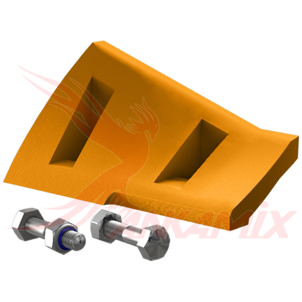 101-S05/05-09 Скребок боковой левый с крепежом