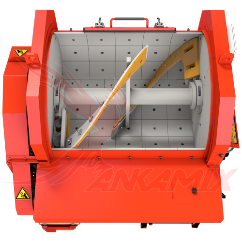 101-S05/05-01 Вал бетоносмесителя для SEMIX SS 750/500