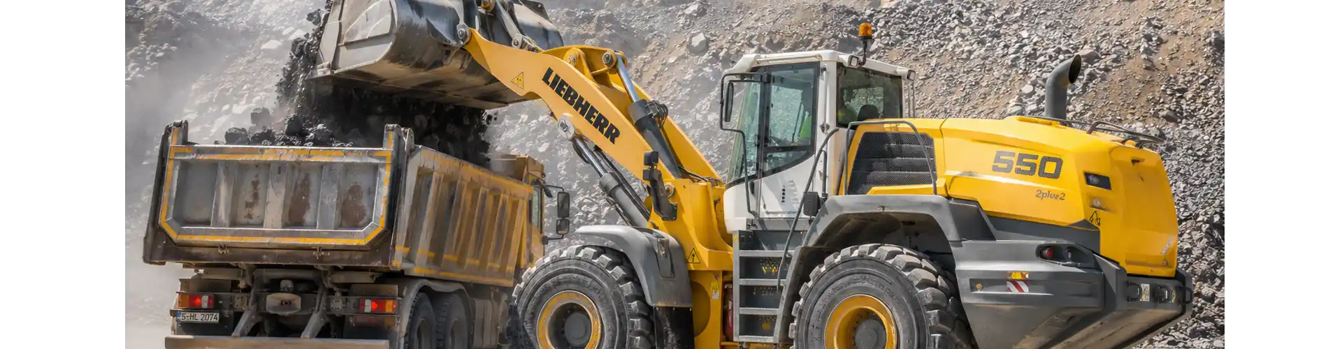 Liebherr L 550 / L 566: запчасти для фронтальных погрузчиков