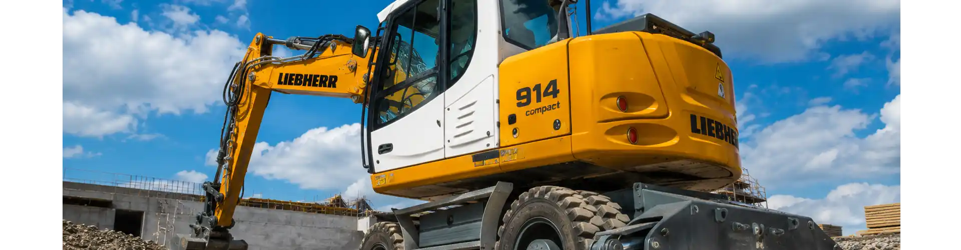 Запчасти для колесных экскаваторов Liebherr A: подбор по модели