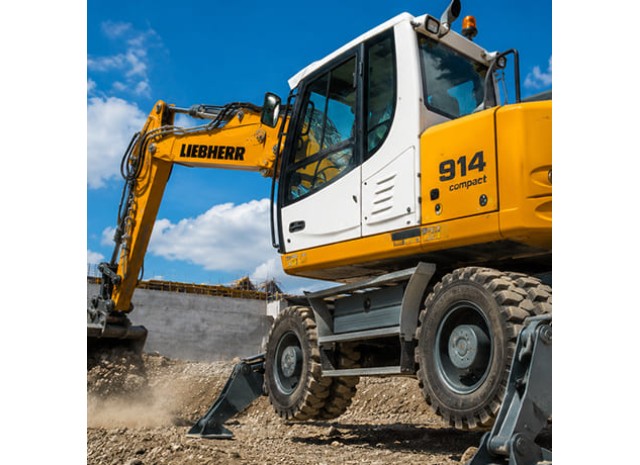 Запчасти для колесных экскаваторов Liebherr A: подбор по модели