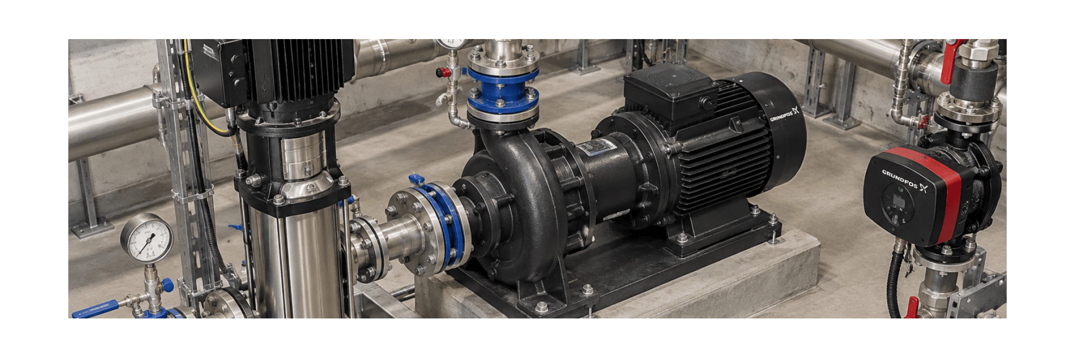 Насосы Grundfos: какие бывают типы и серии и где их применяют