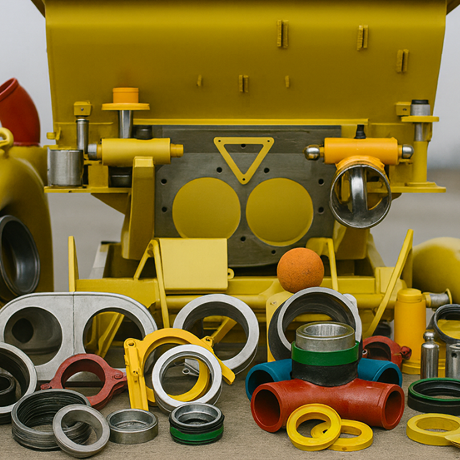 Европейские запчасти для бетононасосов: вдвое больший ресурс эксплуатации по сравнению с аналогами