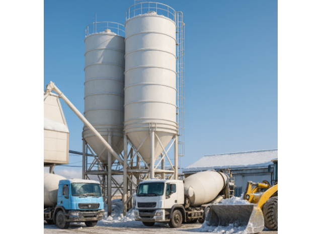 Подготовка бетонного завода к новому сезону: необходимые работы и запасные части