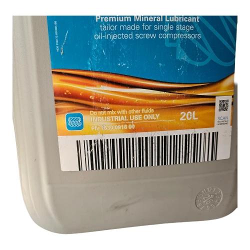 Компрессорное масло Roto-Inject Fluid Ndurance, 20 л Atlas Copco 1630091800