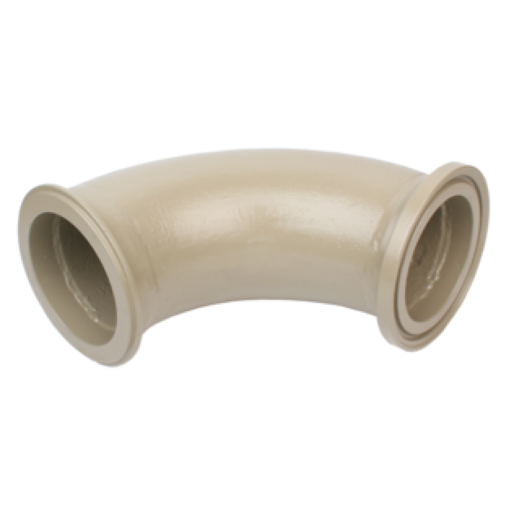 292079001 Колено бетоновода № 2, DN 150, 6" ZXM-ZXV, 90⁰, TWIN WALL, 900 серия, 
усиленное, двухслойное