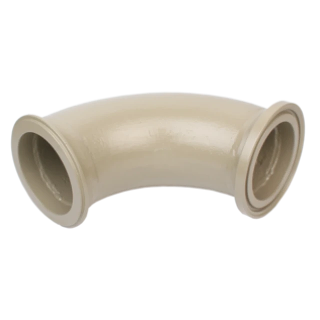 292079001 Колено бетоновода № 2, DN 150, 6" ZXM-ZXV, 90⁰, TWIN WALL, 900 серия, 
усиленное, двухслойное