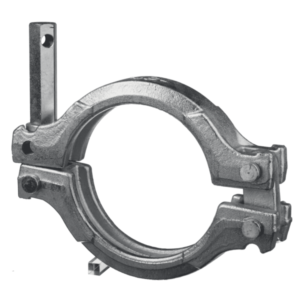 241292004 Замок бетоновода DN150 (6") ZX с болтом