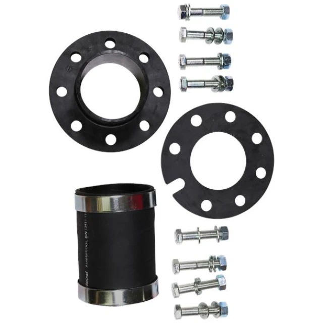 KIT, FLANGE W. PIPESOCKET DN80/Ø110 cpl. 91043772