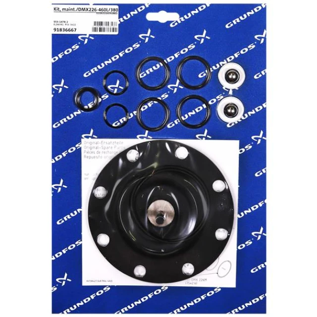KIT, maint./DMX226-460L/380M/PVC/E/SS 91836667
