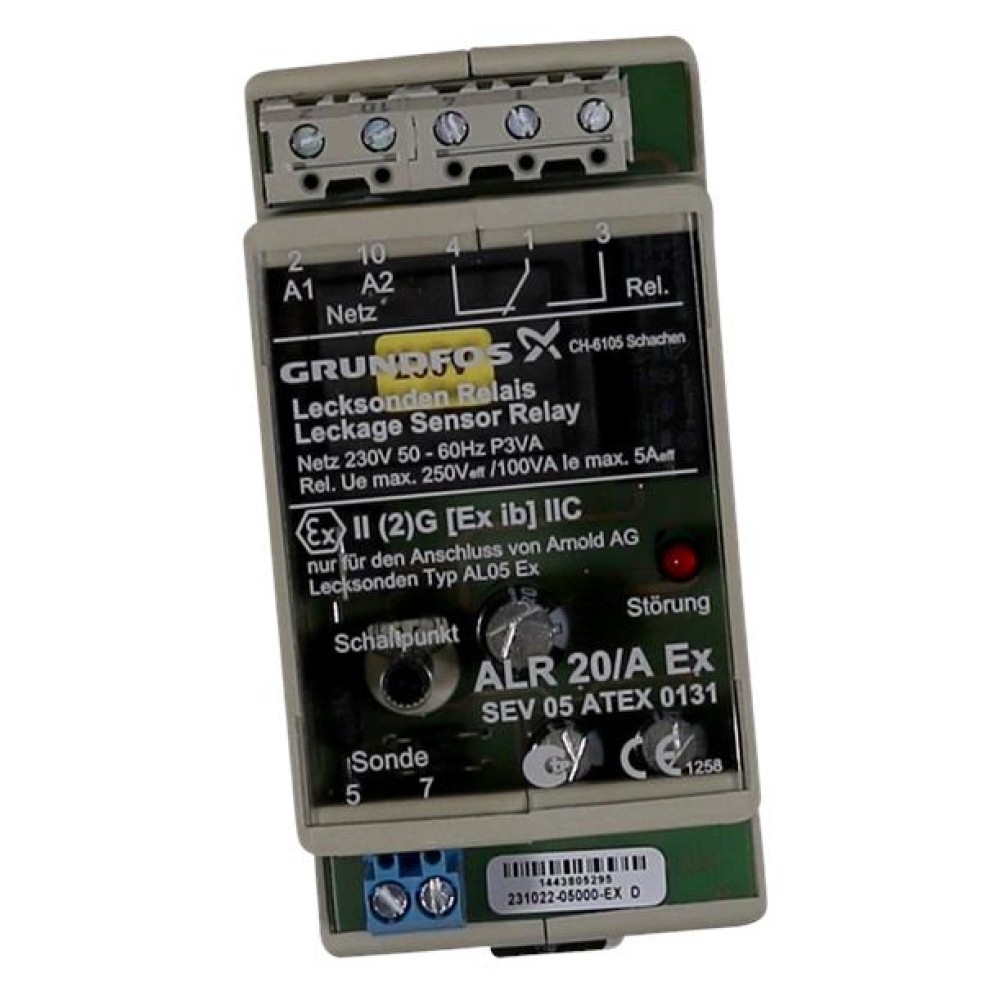 Spare, ALR-20/A relay f. leak sens. 230V 95039533