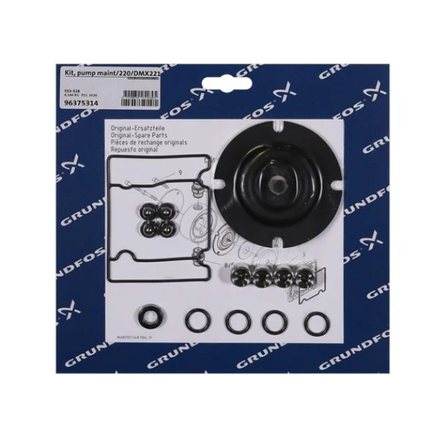 KIT, pump maint/220/DMX221-50/SS/V/SS 96375314