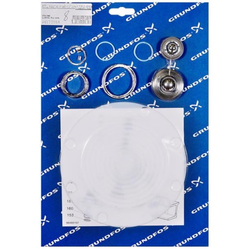 KIT, Diaphragm/Valve parts DMH 550 SS, 96375334 для Grundfos DOSING