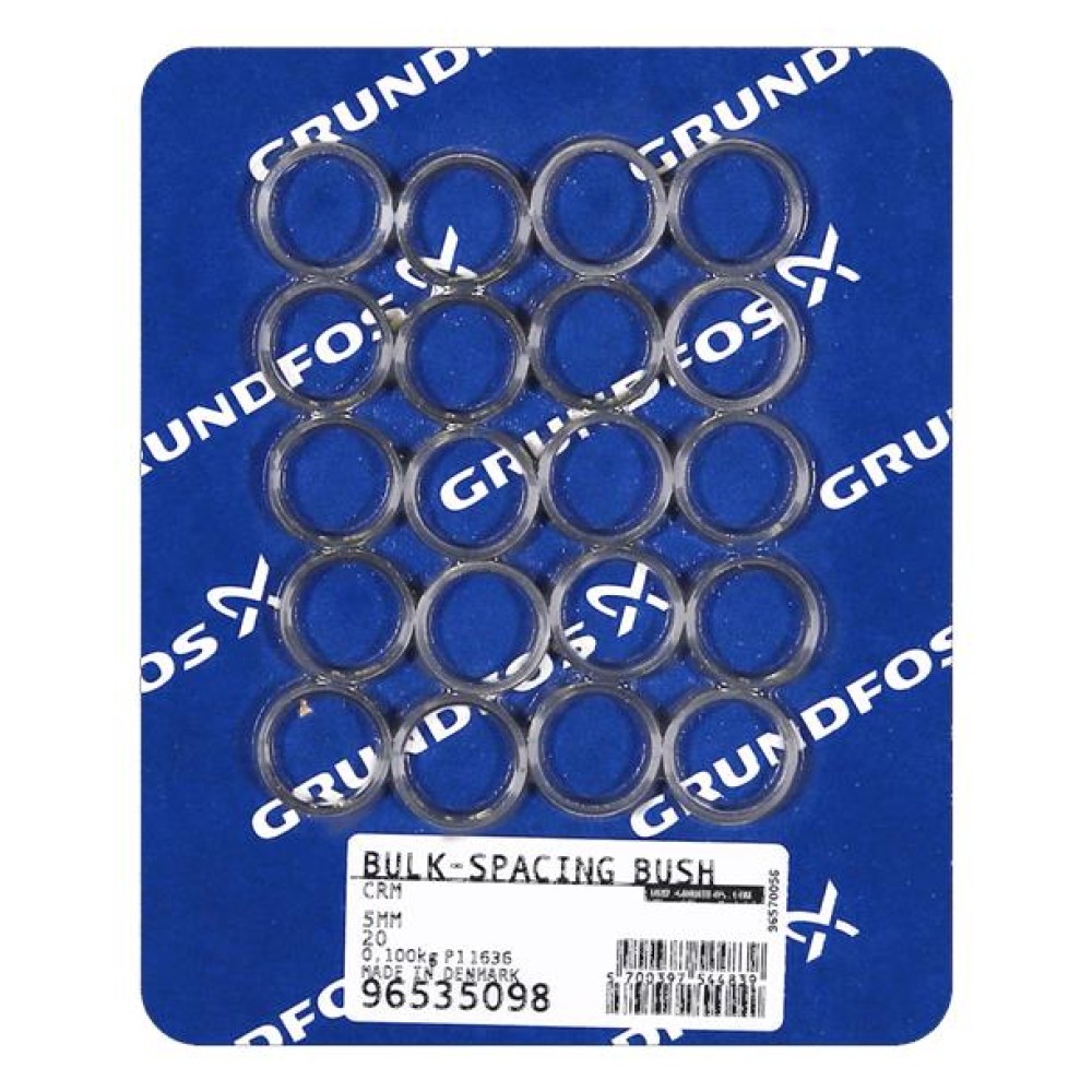 Bulk - Spacing bush 5mm CRM 8/16 (20 pcs) 96535098