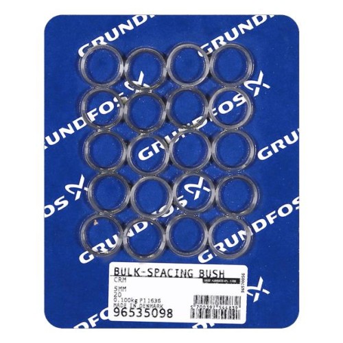 Bulk - Spacing bush 5mm CRM 8/16 (20 pcs), 96535098 для Grundfos CR