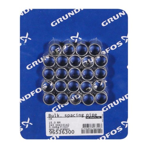 BULK - Spacing pipe M 15.0mm (24 pcs), 96536300 для Grundfos CR