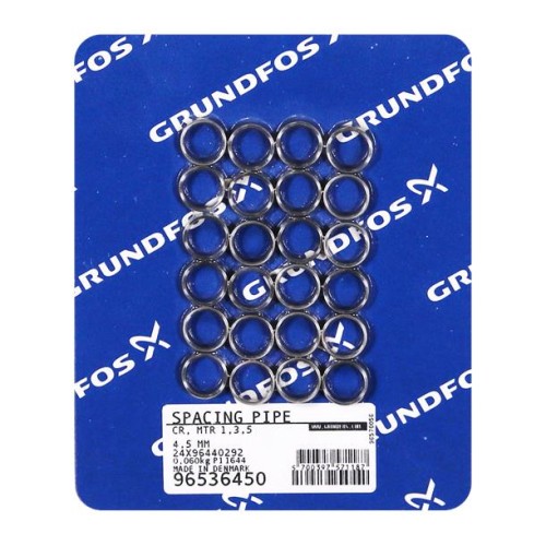 BULK - Spacing pipe 4,5mm (24 pcs), 96536450 для Grundfos CR