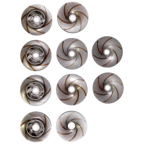 BULK - Impeller N cpl. (10 pcs), 96538821 для Grundfos CR