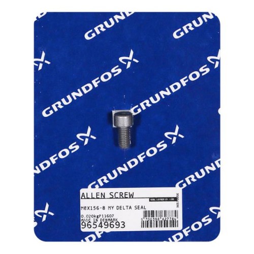 ALLEN SCREW M8X156-8 MY DELTA SEAL/SPARE, 96549693 для Grundfos По запросу