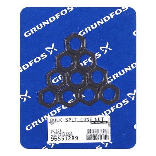 Bulk - Split cone nut SP (10 pcs), 96551289 для Grundfos SP