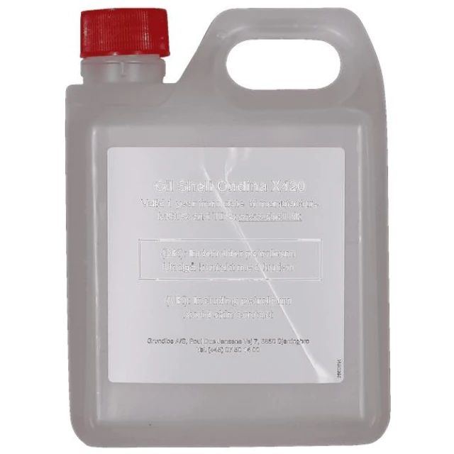 KIT, Oil 1 litre Oil Shell Ondina X420 96586753