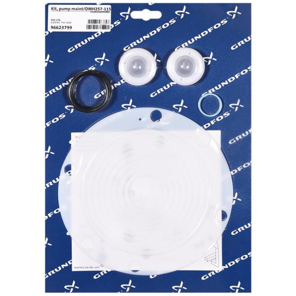 KIT, pump maint/DMH257-1150/PVC/V/G 96623799