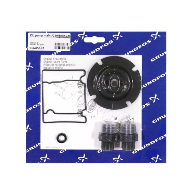 KIT, pump maint/220/DMX221-50/PVC/T/T 96645652