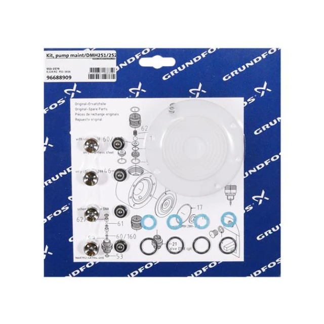 KIT, pump maint/DMH251/252/SS/T/SS 96688909