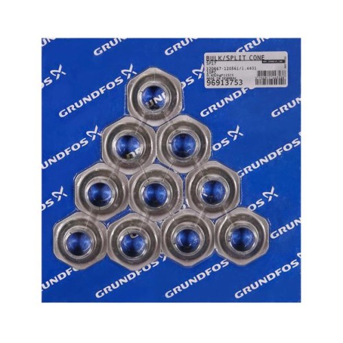Bulk, Split cone w. nut cpl. (10 pcs), 96913753 для Grundfos SP