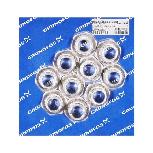BULK, Split cone w. nut cpl.SP30R 10pc, 96913758 для Grundfos SP