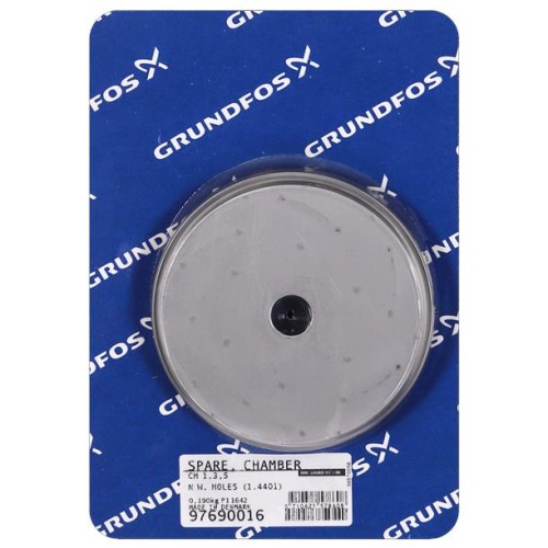 Spare, Chamber cpl. CM 1/3/5 N w.holes, 97690016 для Grundfos CM