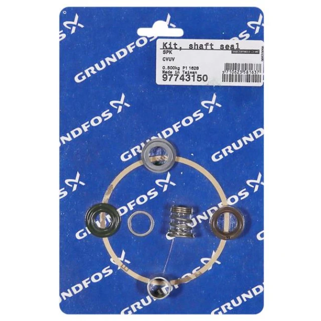 Торцевое уплотнение KIT, shaft seal CVUV @12mm SPK/GJK 97743150