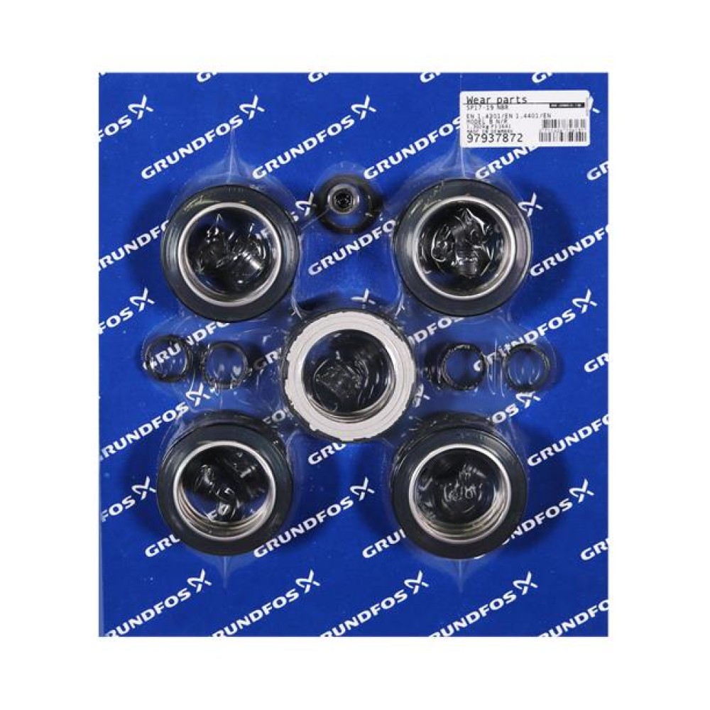 KIT, Wear parts SP17-19stages NBRmodel B 97937872