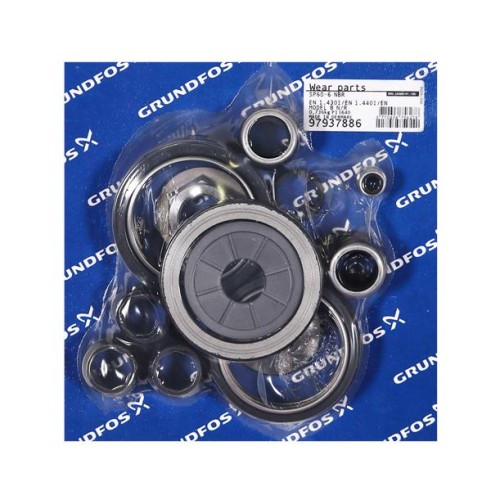 KIT, Wear parts SP60- 6stages NBRmodel B, 97937886 для Grundfos SP