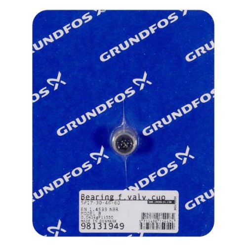 Spare, Bearing for valve cup R/NBR mod.B, 98131949 для Grundfos SP
