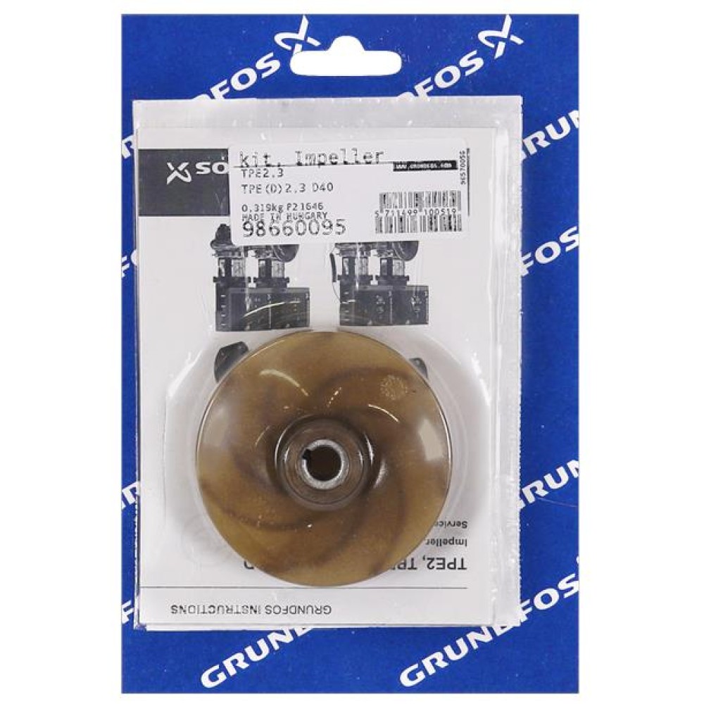 KIT, Impeller 40-120 98660095