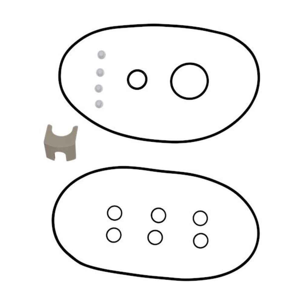 KIT, Gaskets CR(N)45/64 1-10 FKM 96416600