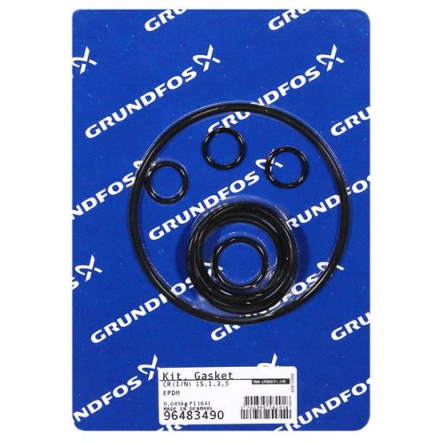KIT, gasket EPDM CR/I/N 1s/1/3/5 HS, 96483490 для Grundfos CR