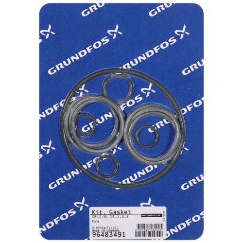 KIT, gasket FKM CR/I/N 1s/1/3/5 HS, 96483491 для Grundfos CR