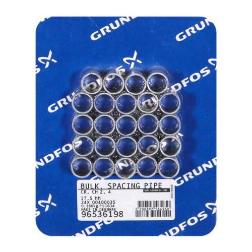 BULK - Spacing pipe M 17.5mm (24 pcs), 96536198 для Grundfos CR