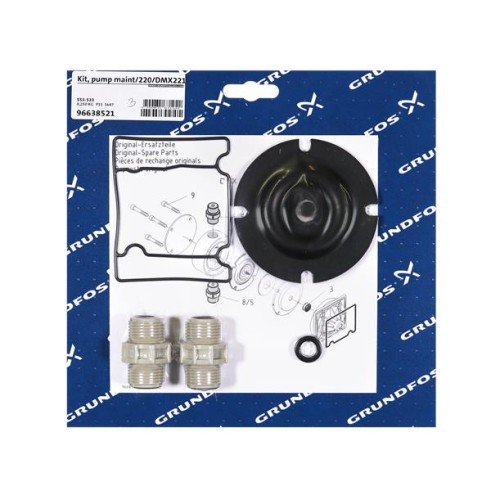 KIT, pump maint/220/DMX221-50/PP/V/G, 96638521 для Grundfos DOSING