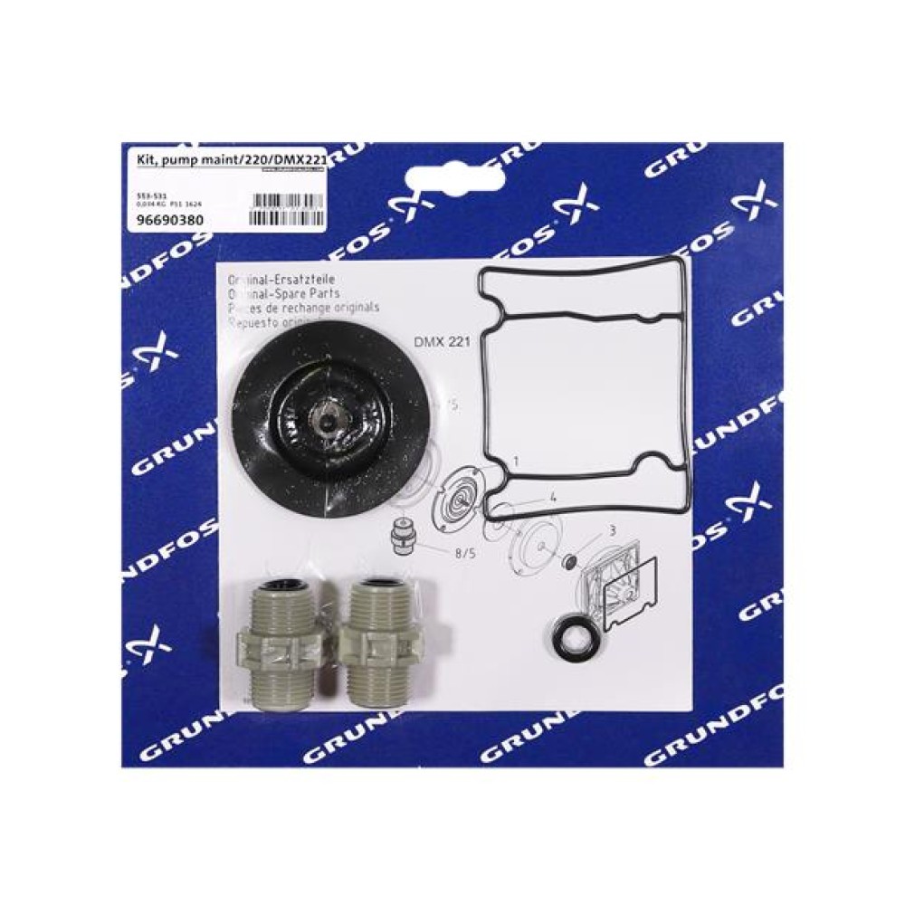 KIT, pump maint/220/DMX221-27/PP/V/G 96690380