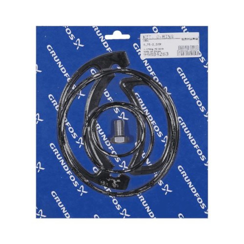 KIT, repair o-ring, DWK 0,75-2,2kW NBR, 96884263 для Grundfos DPK/DWK