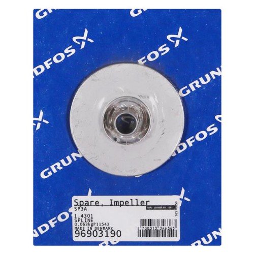 Spare, Impeller SP3A w/spline, 96903190 для Grundfos SP