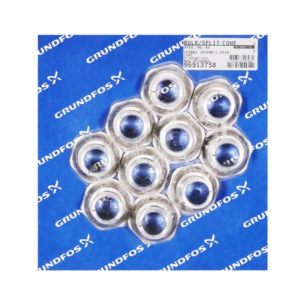 BULK, Split cone w. nut cpl.SP30R 10pc 96913758