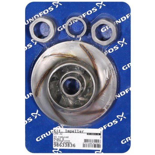 KIT, impeller N-version reduced CRN32, 98633836 для Grundfos CR