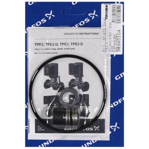 KIT, Shaft seal MG13/16-G6 - GQQE, 98660104 для Grundfos TP